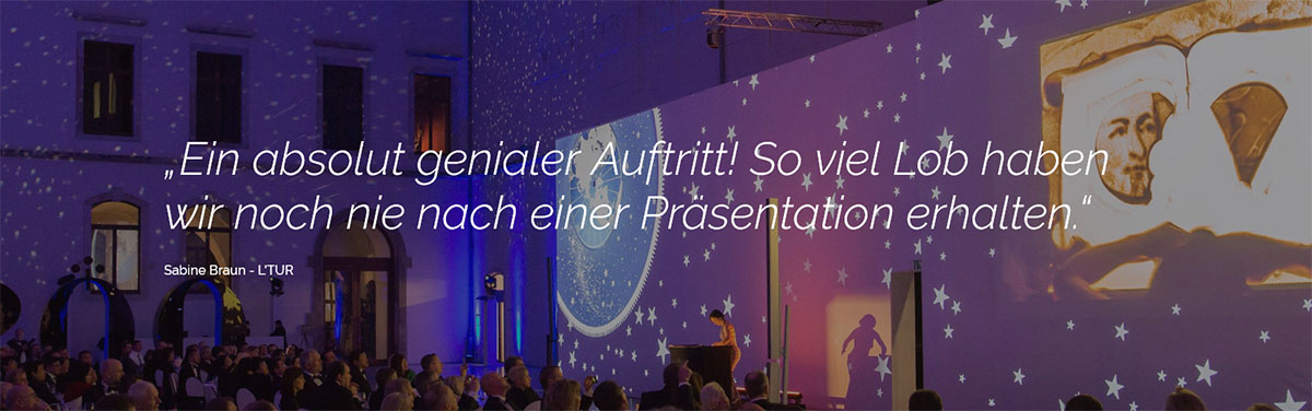 Kunden Feedback eingebaut in die Website